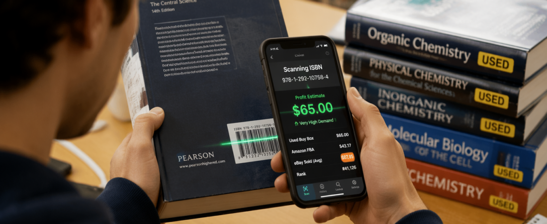 Best Apps to Scan Textbooks for Fast Resale Profit (2026 Guide)
