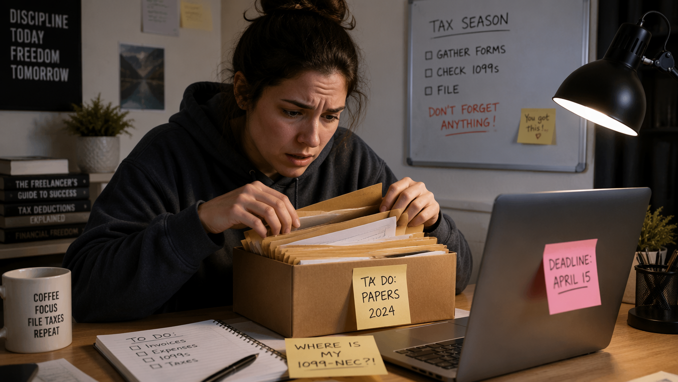 What to Do If a Client Forgets to Send Your 1099-NEC Form as a Student Freelancer