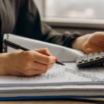 Federal Student Loan Interest Subsidy During School: How It Works in 2026 A close-up of a college student using a calculator next to an official federal student aid statement on a wooden desk.